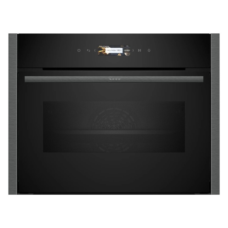 Neff N70 Built-In Combination Microwave Oven - Graphite Grey