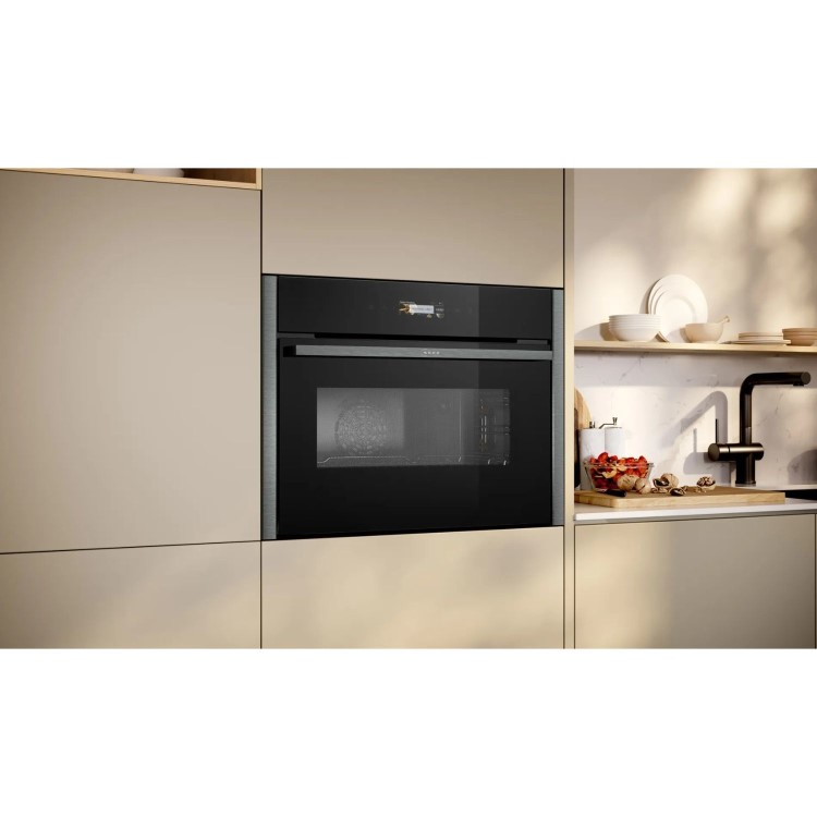 Neff N70 Built-In Combination Microwave Oven - Graphite Grey - Image 4