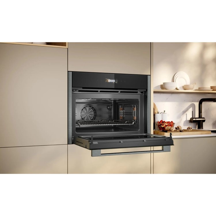 Neff N70 Built-In Combination Microwave Oven - Graphite Grey - Image 5
