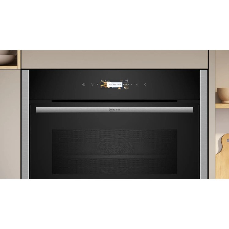 Neff N70 Built-In Combination Microwave Oven - Stainless Steel - Image 2