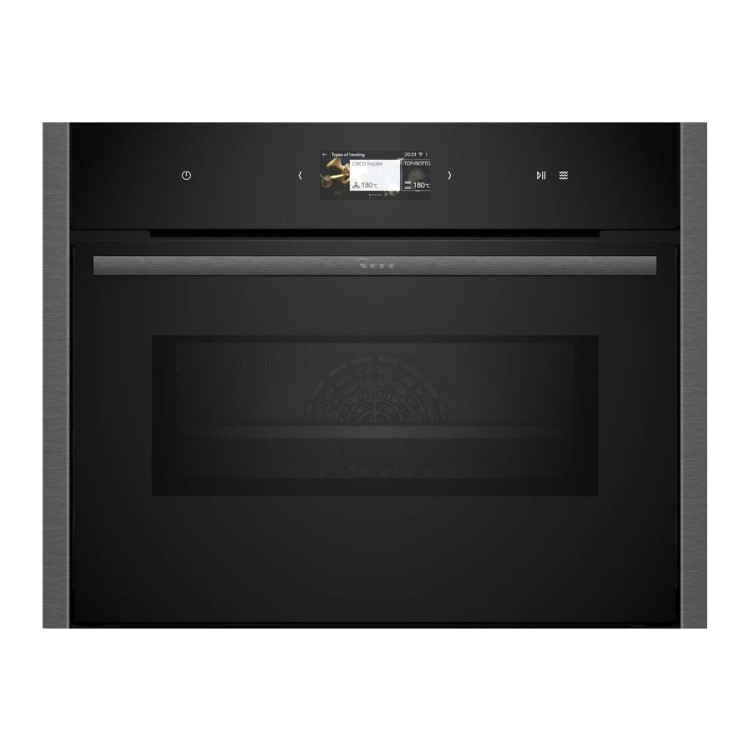 Neff N90 Built In Combination Microwave Oven - Graphite Grey