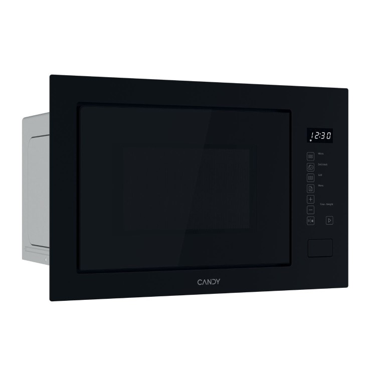 Candy Built-In 850W Microwave with Grill - Black - Image 2