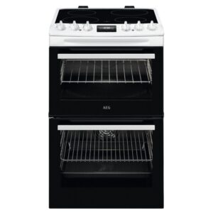 AEG 5000 55cm Electric Cooker - White