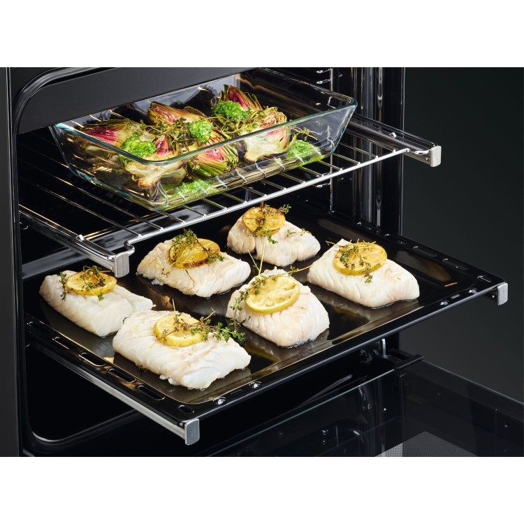 AEG 5000 Series 60cm Electric Cooker - White - Image 5