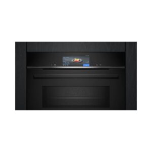 Siemens iQ700 Built-In Combination Microwave Oven - Black