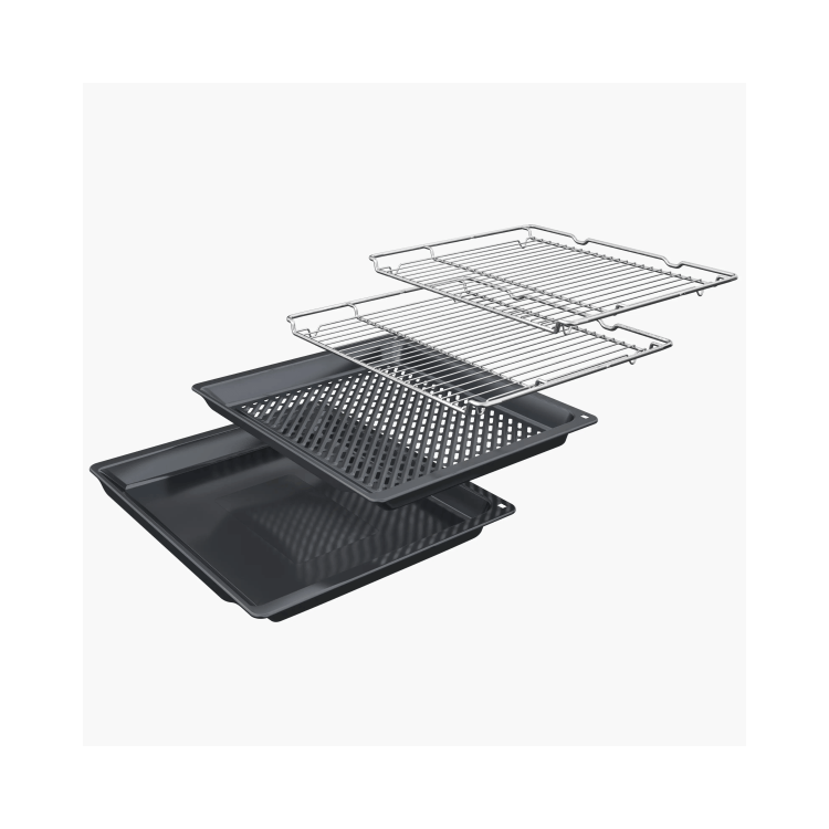 Bosch Series 8 Built-In Combination Microwave Oven - Black - Image 7