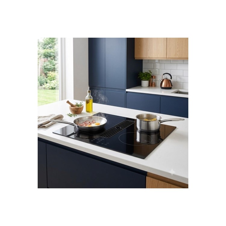 electriQ 70cm Venting Induction Hob with Flex Zone - Image 2