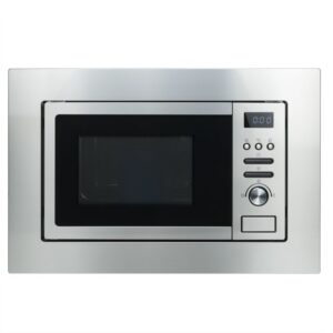 electriQ Built-In 800W Microwave with Grill - Stainless Steel
