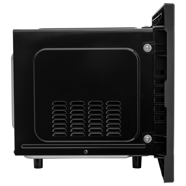 electriQ 25L Built-In Microwave with Grill - Black - Image 6