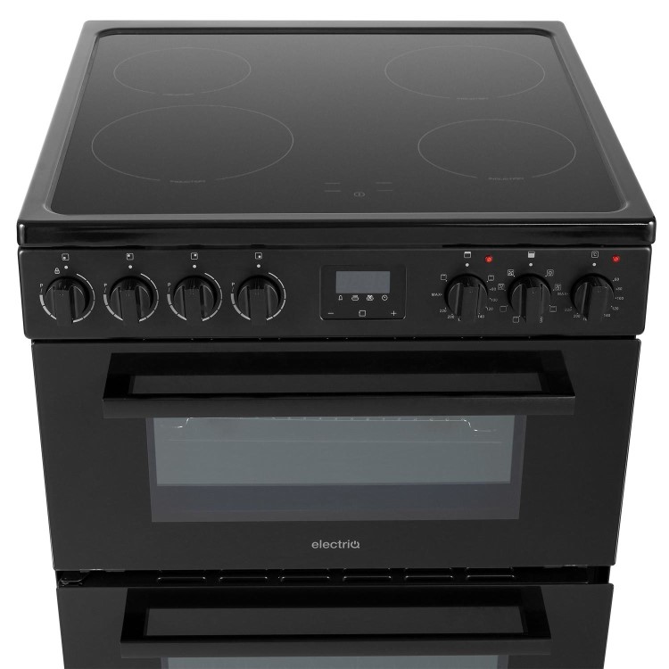 electriQ 60cm Electric Induction Cooker - Black - Image 2
