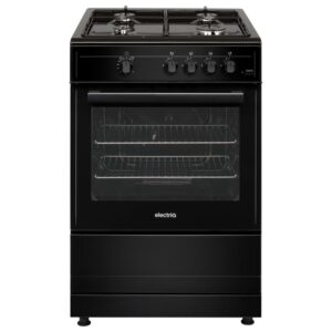 electriQ 60cm Gas Cooker - Black