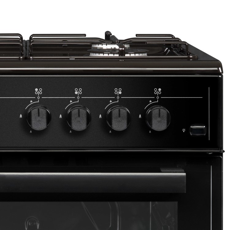 electriQ 60cm Gas Cooker - Black - Image 5