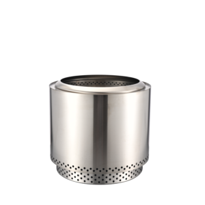 electriQ Smokeless Firepit - Stainless Steel