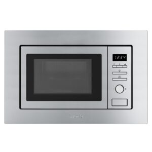 Smeg Built-In 700W Microwave with Grill - Stainless Steel