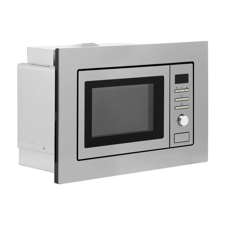 Smeg Built-In 800W Microwave with Grill - Stainless Steel - Image 2