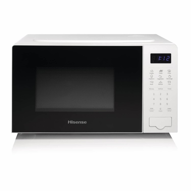 Hisense 20L Freestanding Solo Digital Microwave Oven - White