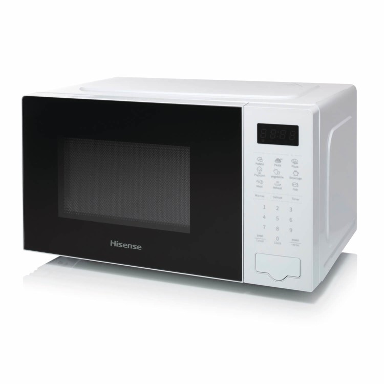Hisense 20L Freestanding Solo Digital Microwave Oven - White - Image 2