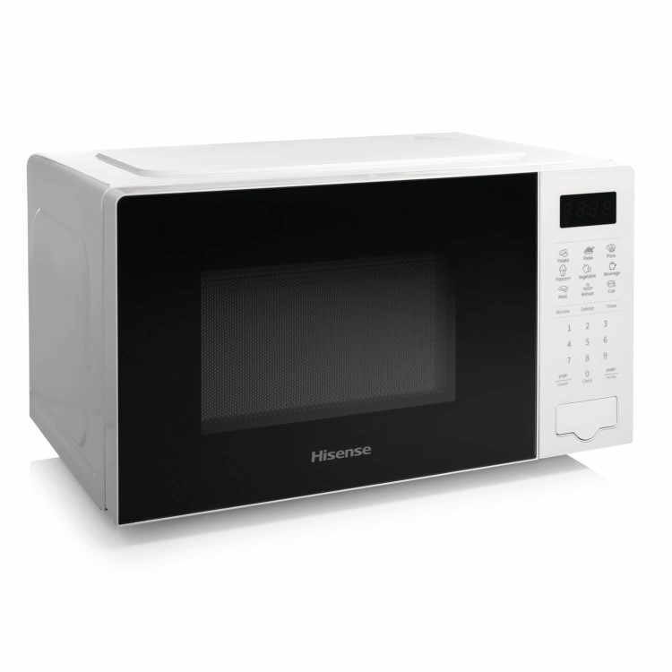 Hisense 20L Freestanding Solo Digital Microwave Oven - White - Image 4