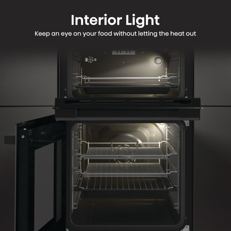 Hisense 50cm Electric Cooker with Air Fry - Black - Image 10