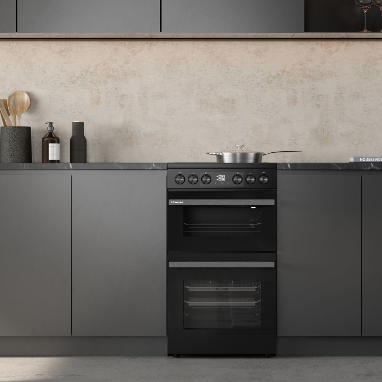 Hisense 50cm Electric Cooker with Air Fry - Black - Image 11