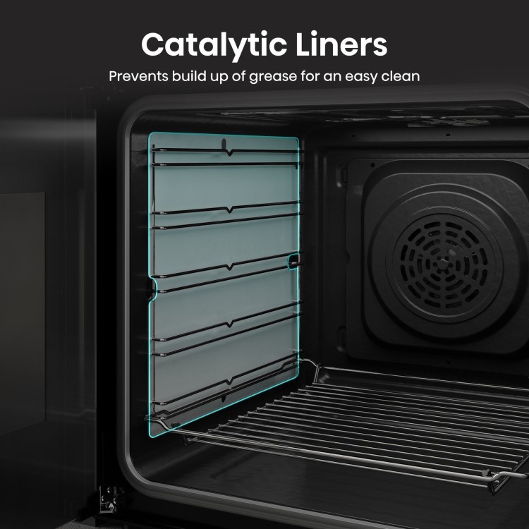 Hisense 50cm Electric Cooker with Air Fry - Black - Image 5