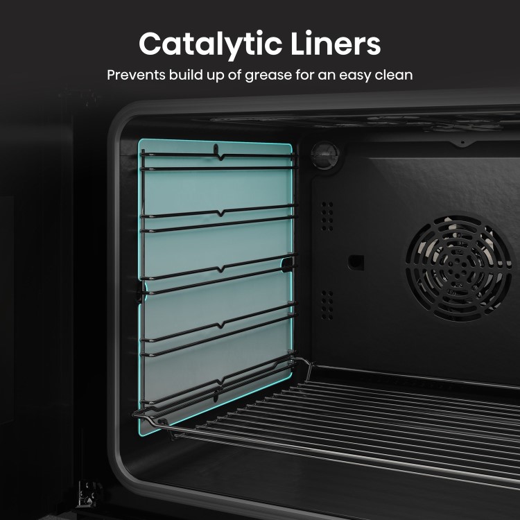Hisense 60cm Electric Cooker - Black - Image 11
