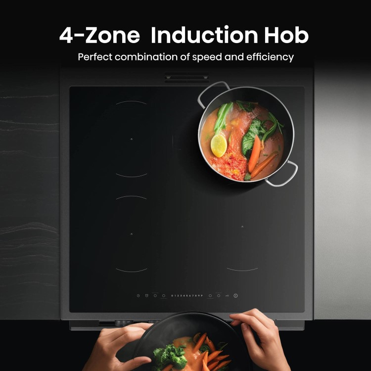 Hisense 60cm Electric Induction Cooker - Black - Image 8