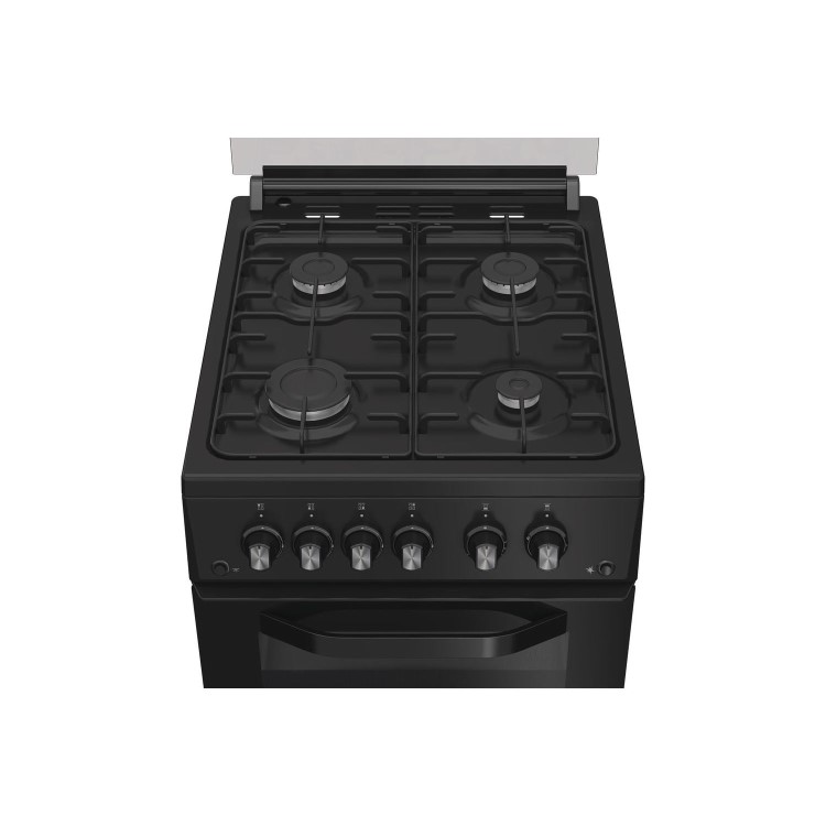 Hotpoint 50cm Gas Cooker - Black - Image 4