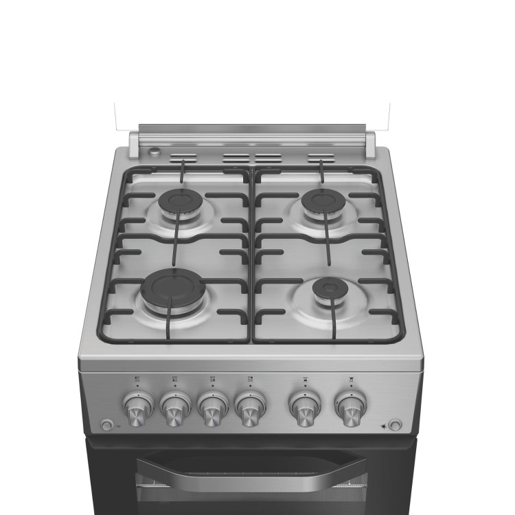 Hotpoint 50cm Gas Cooker - Stainless Steel - Image 6
