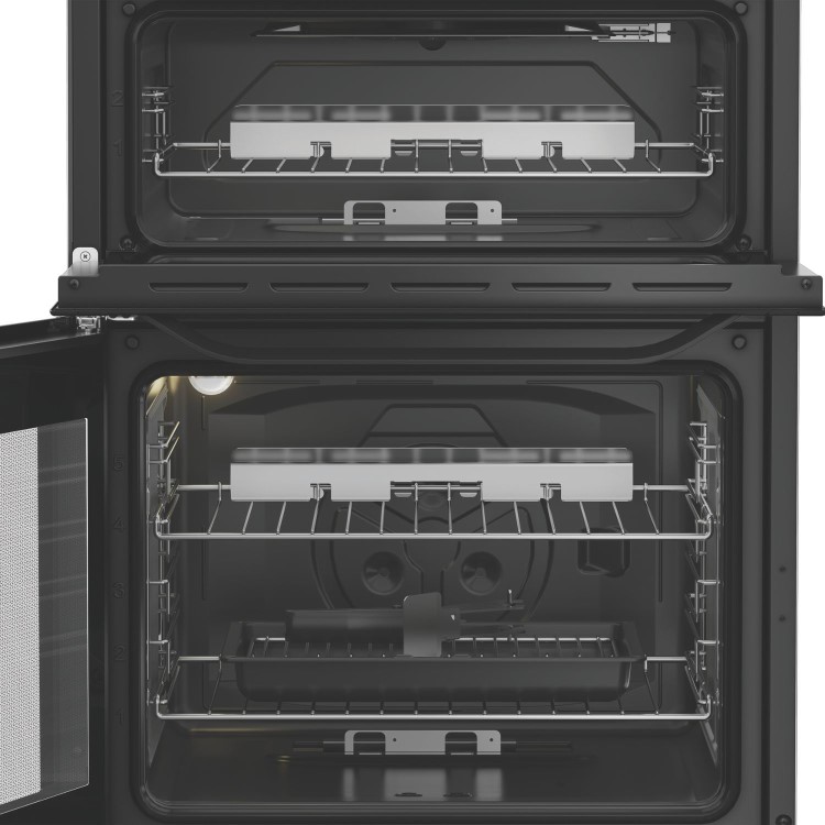 Hotpoint 60cm Gas Cooker - Black - Image 3
