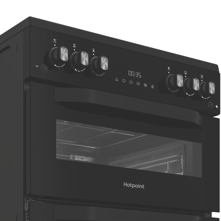 Hotpoint 60cm Gas Cooker - Black - Image 6