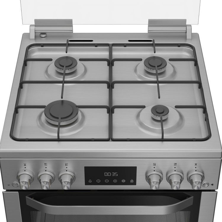 Hotpoint 60cm Gas Cooker - Stainless steel - Image 5