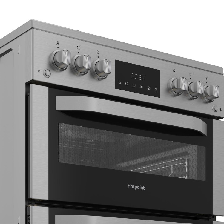Hotpoint 60cm Gas Cooker - Stainless steel - Image 6