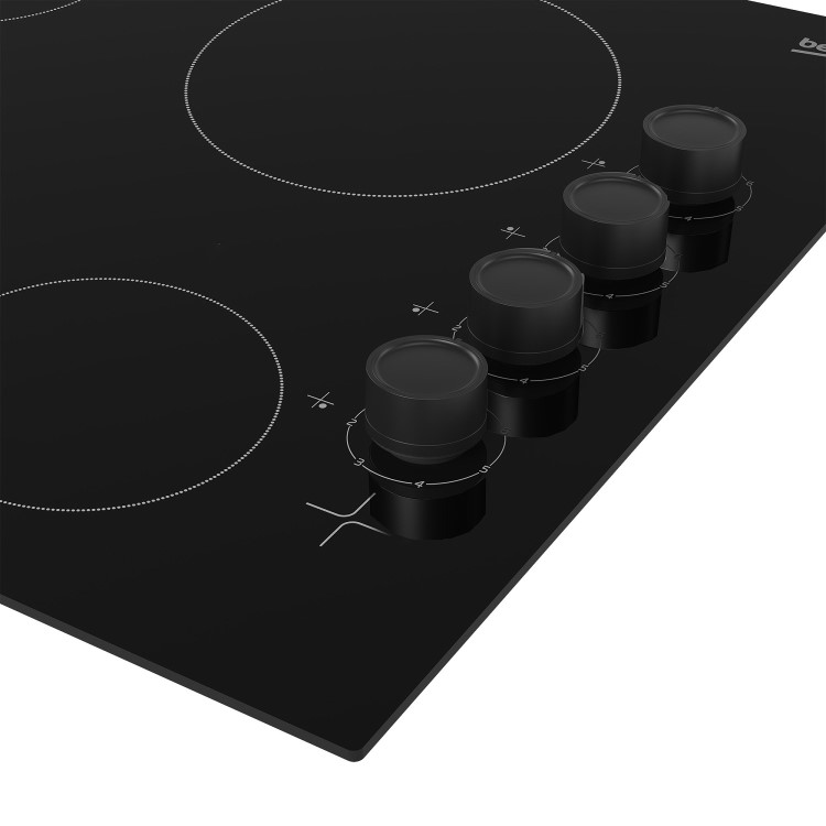 Beko 58cm 4 Zone Ceramic Hob - Image 3