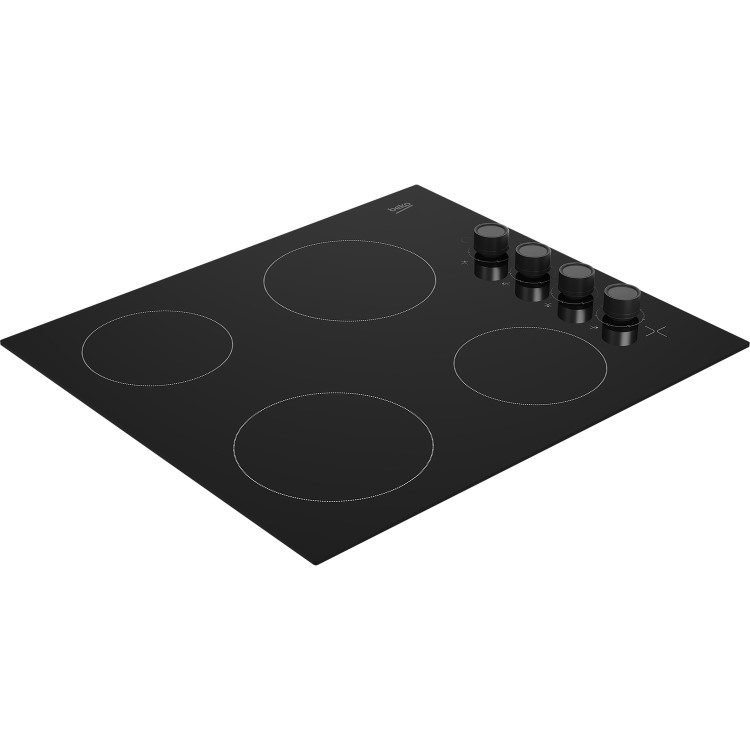 Beko 58cm 4 Zone Ceramic Hob - Image 4