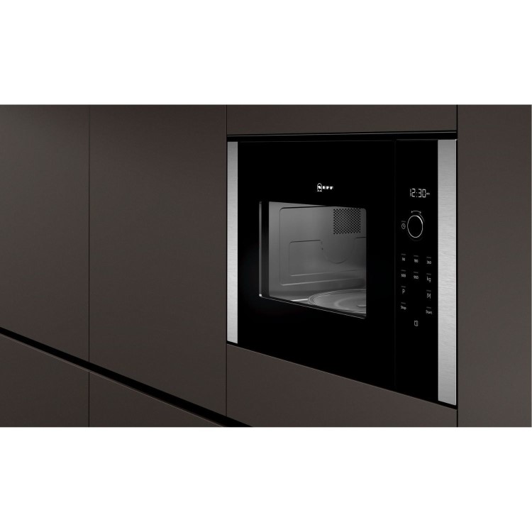 Neff N50 Built-In 900W Microwave - Stainless Steel - Image 3
