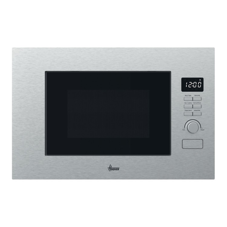 Hoover Built-In 800W Microwave with Grill - Stainless Steel