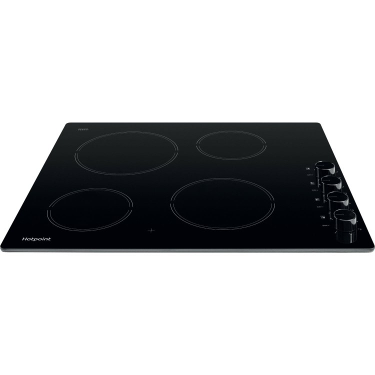 Hotpoint 58cm 4 Zone Knob Control Ceramic Hob - Image 4