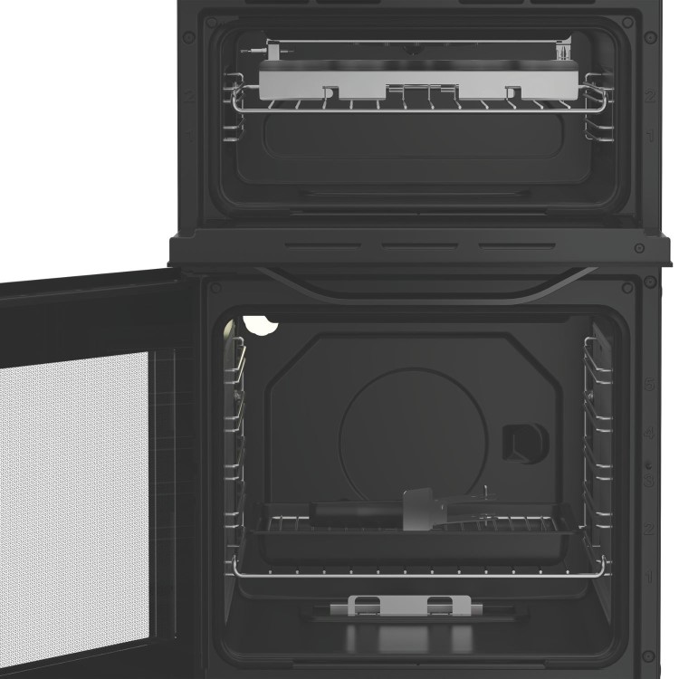 Hotpoint 50cm Gas Cooker - Black - Image 3