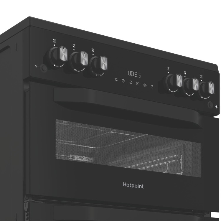 Hotpoint 60cm Gas Cooker - Black - Image 6