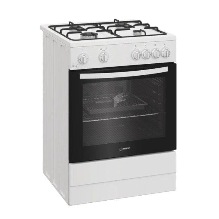Indesit 60cm Gas Cooker - White - Image 4