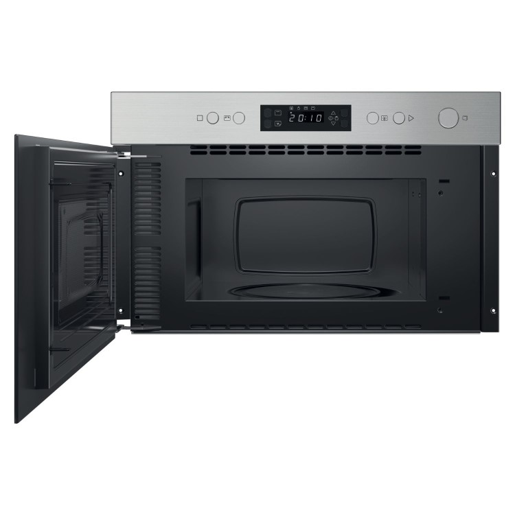 Indesit Built-In Microwave & Grill - Stainless Steel - Image 2