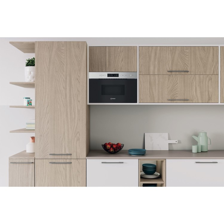Indesit Built-In Microwave & Grill - Stainless Steel - Image 5