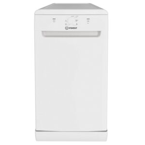 Indesit Freestanding Slimline Dishwasher - White