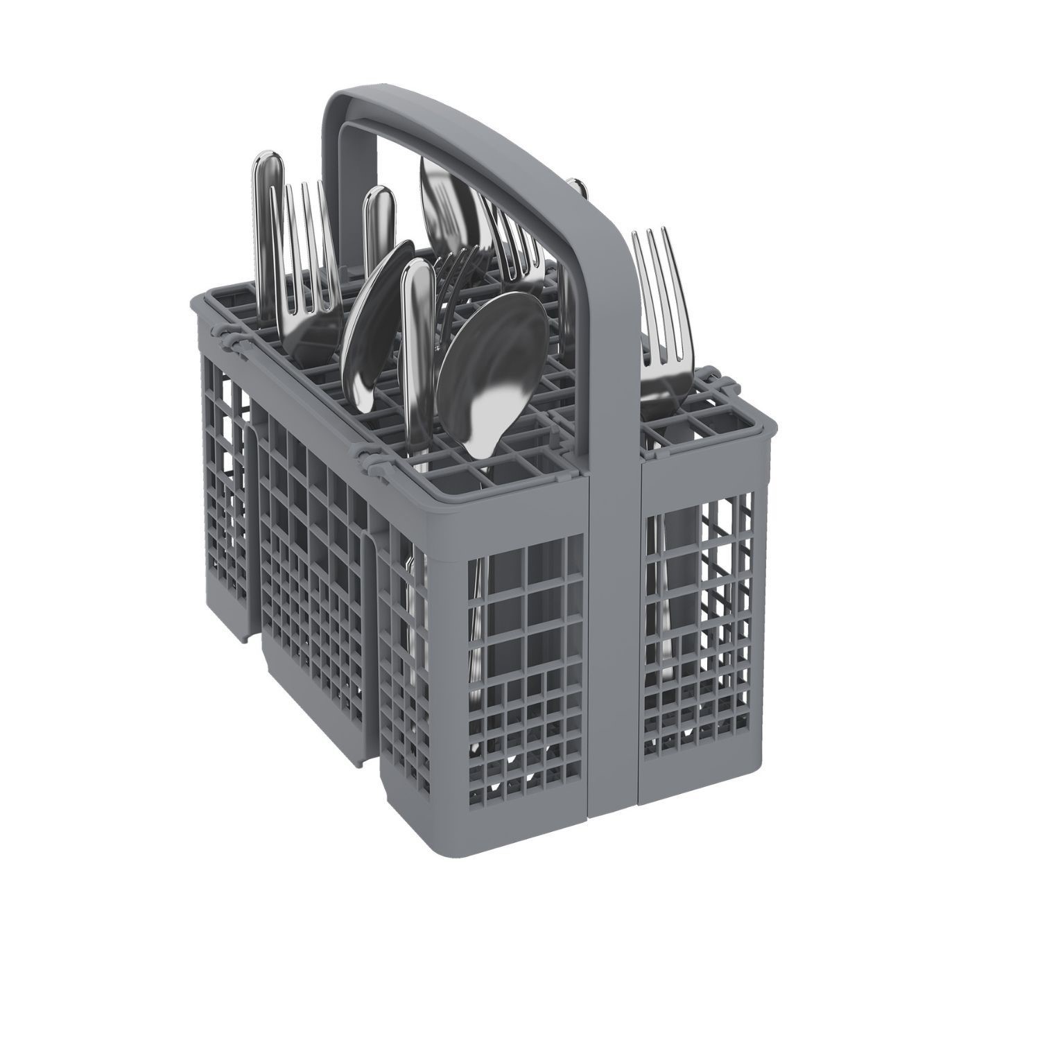 Indesit Push&Go Freestanding Dishwasher - Clean&Dry Silver - Image 3