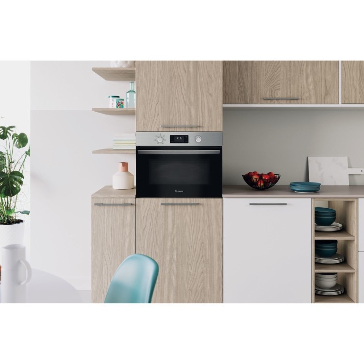 Indesit Built-In Microwave & Grill - Stainless Steel - Image 5