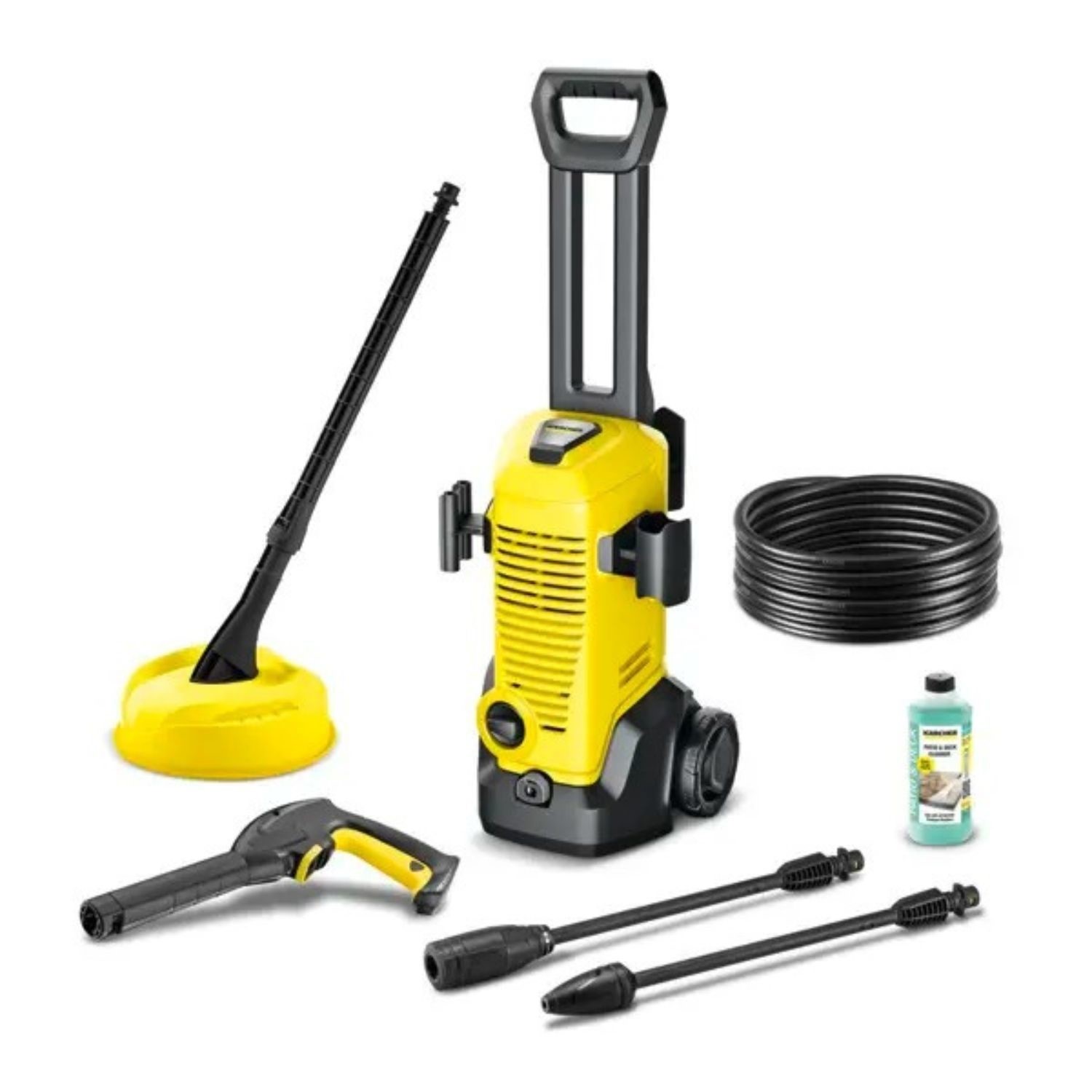 Karcher Pressure Washer K4 WCM Flex Eco Booster Pressure Washer Car and Home – 1.324-204.0 - 130 Bar Flex Hose Eco!Booster Car Cleaning Kit - Image 3