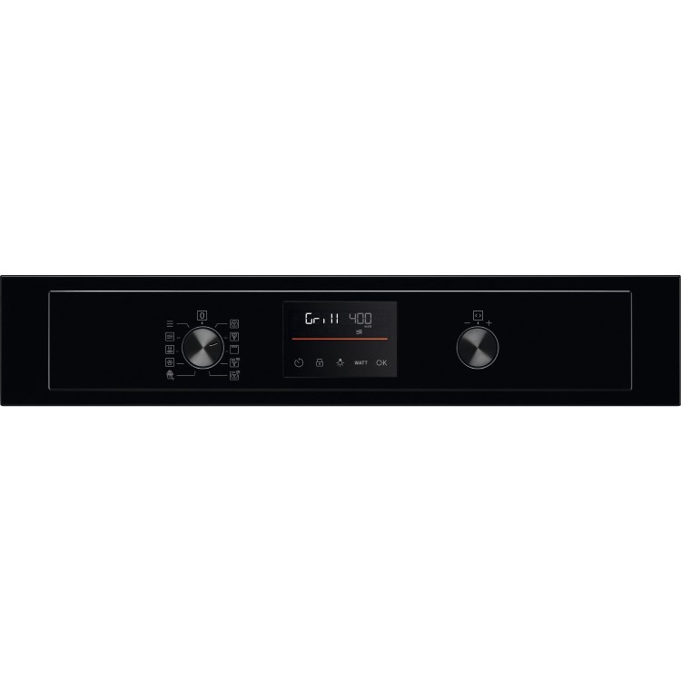 AEG 5000 CombiAir Built-In Microwave with Grill - Black - Image 2