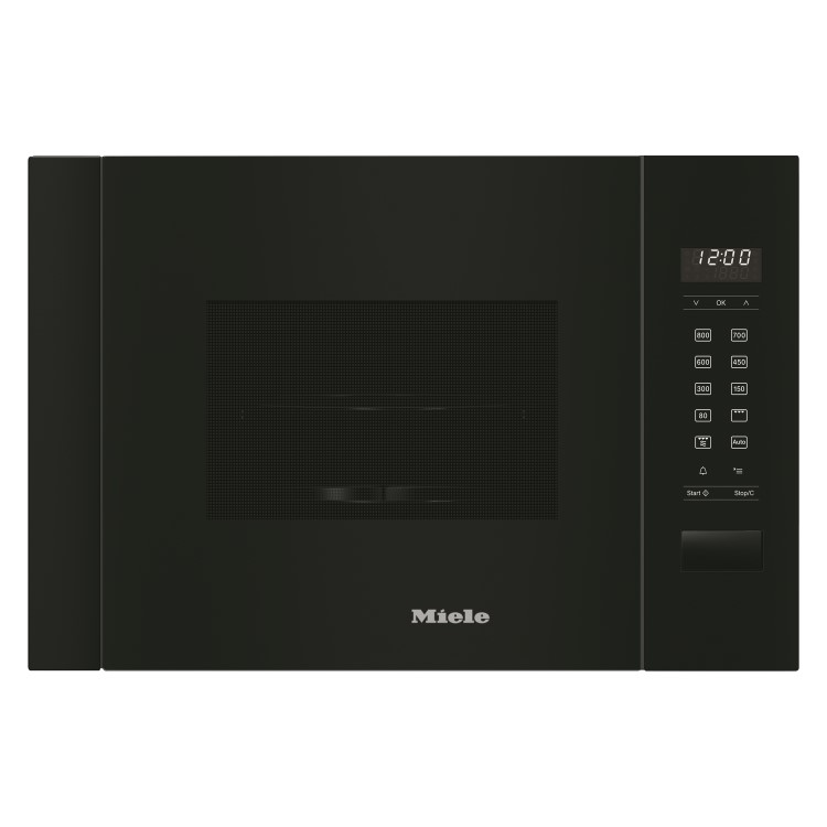 Miele Built-In 800W Microwave with Grill - Black