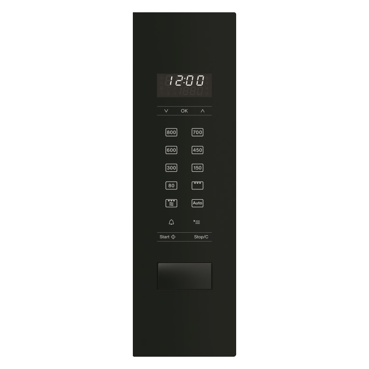 Miele Built-In 800W Microwave with Grill - Black - Image 2